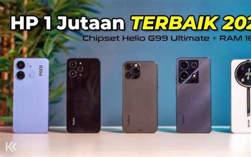 5 Rekomendasi Hp Gaming 1 Jutaan
