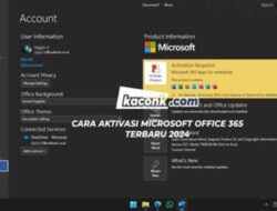 Tutorial Cara Aktivasi Office 2024