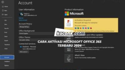 Tutorial Cara Aktivasi Office 2024